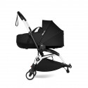 BABYZEN YOYO Connect Bassinet com adaptadores branco preto