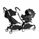 BABYZEN YOYO Cochecito Doble 6+ y Car Seat blanco black