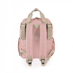 Mochila Maternal Walking Mum I Love Vichy rosa