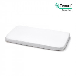 Cambrass Sábana Bajera Tencel Minicuna 50 x 82 x 10 cm blanco