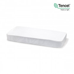 Cambrass Sábana Bajera Tencel Minicuna 50 x 82 x 10 cm blanco