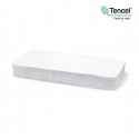 Cambrass Sábana Bajera Tencel Minicuna 50 x 82 x 10 cm blanco