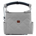 Bolsa de carrinho Uzturre Cocco cinza