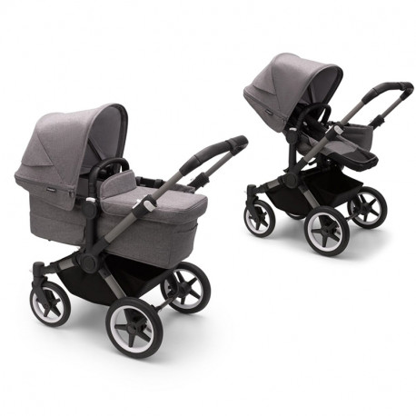 Bugaboo Donkey 5 Mono graphite gris melange gris melange