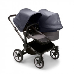 Bugaboo Burro 5 Storm-Blue Melange Cinza Grafite Macacão