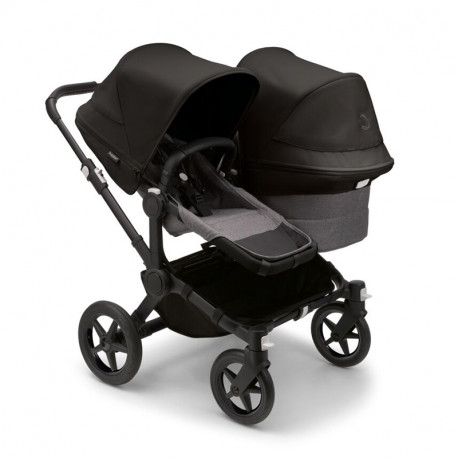 Bugaboo Donkey 5 Mono negro gris melange negro