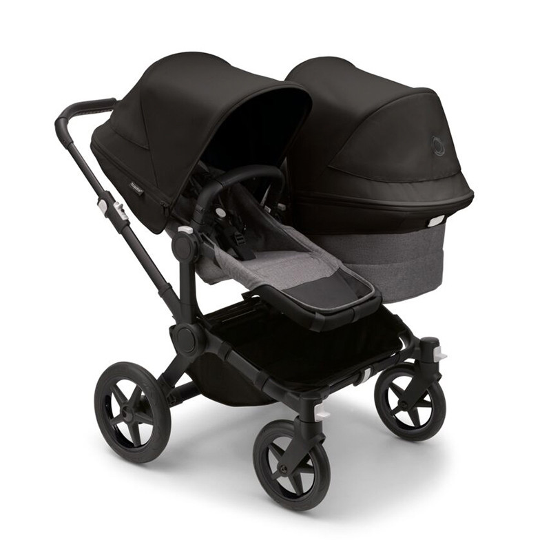 Bugaboo Burro 5 Storm-Blue Melange Cinza Grafite Macacão