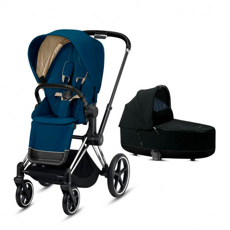 Cochecito de 2 piezas Priam de Cybex mountain blue