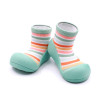 Sapatos de bebê Attipas novo arco-íris verde