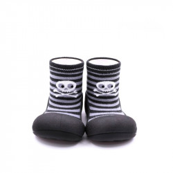 Sapatos de bebê Attipas engraçado Halloween Preto