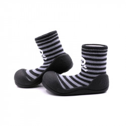 Sapatos de bebê Attipas engraçado Halloween Preto