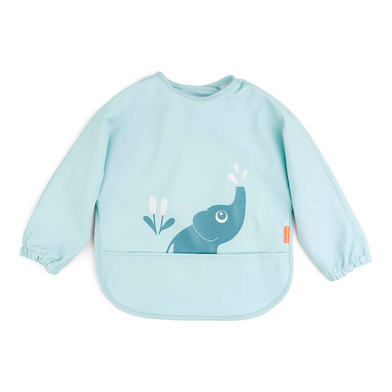 Bib de manga comprida DONE BY DEER Elphee Blue