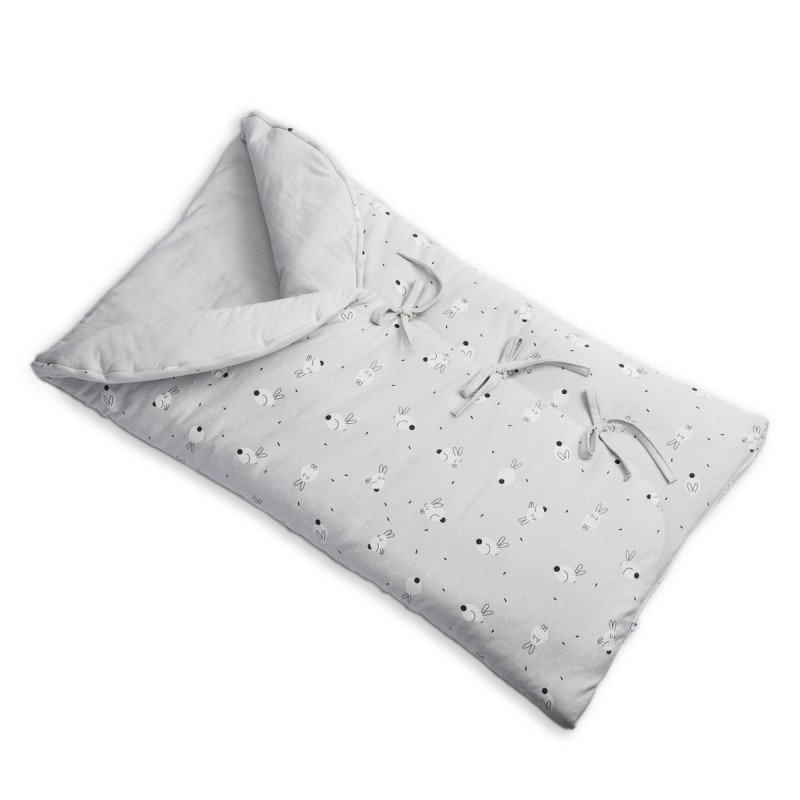 Saco para Cochecito Sonpetit Rabbit Gris
