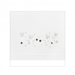 Sábanas 3 Piezas Sonpetit Rabbit Blanco 60 cm