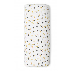 Bege & Branco Leo Bambu Musselina Sonpetit Branco