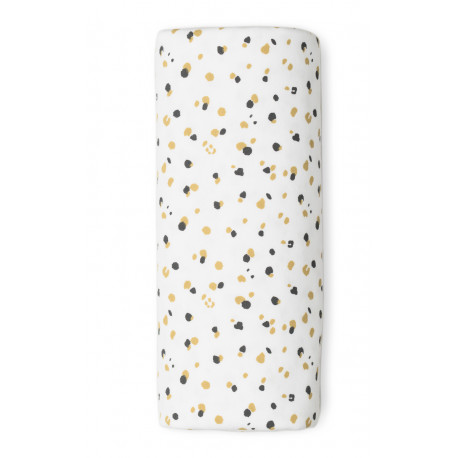 Muselina de Bambú Sonpetit Leo Beige y Blanco