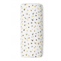 Muselina de Bambú Sonpetit Leo Beige y Blanco