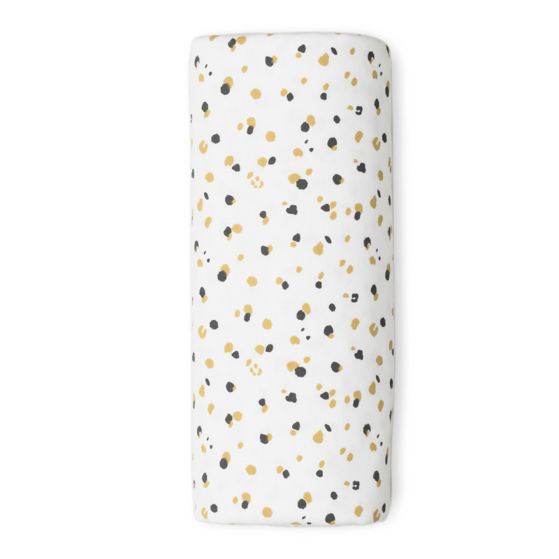 Muselina de Bambú Sonpetit Leo Beige y Blanco