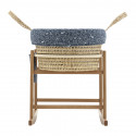 Bassinet CAMBRASS Bebê Bassinet Mio Cuco Alaska Blue
