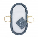 Bassinet CAMBRASS Bebê Bassinet Mio Cuco Alaska Blue