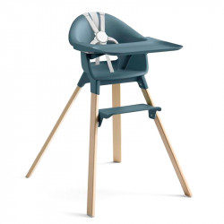 Cadeira alta Stokke fiordes azuis Clikk