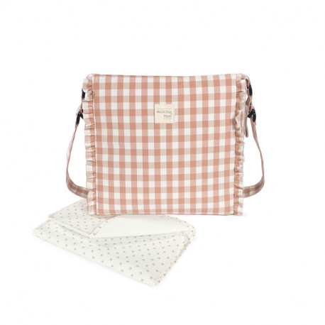 Bolso Canastilla Walking Mum Remy rosa