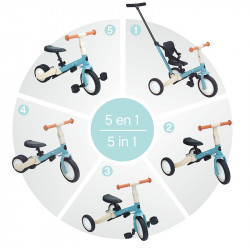 Triciclo Multifunción Olmitos Gyro menta