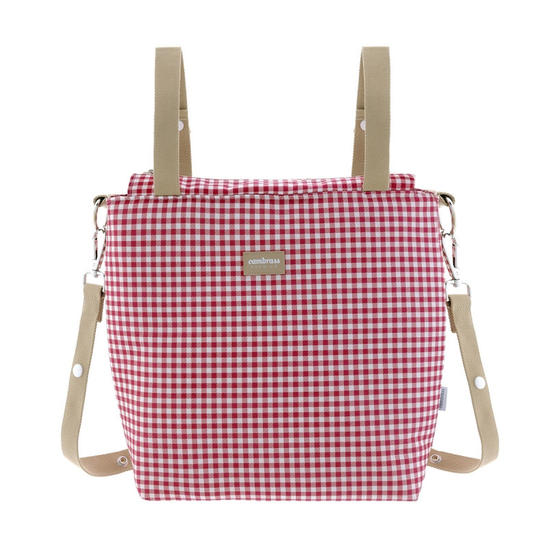 Saco Talega CAMBRASS Vichy Vermelho