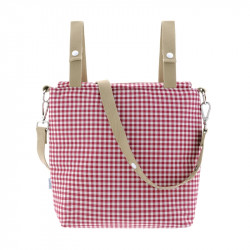 Saco Talega CAMBRASS Vichy Vermelho
