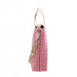 Saco Talega CAMBRASS Vichy Vermelho