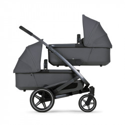 Cochecito 2 Piezas Joolz Geo 3 Gemelar pure grey