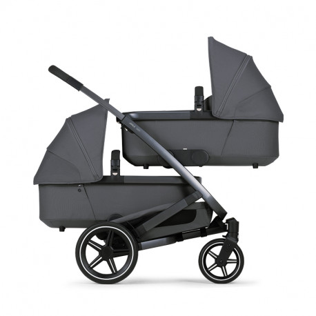 Cochecito 2 Piezas Joolz Geo 3 Gemelar pure grey