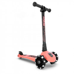 Scooter Scoot & Ride Highwaykick 3 pêssego Led