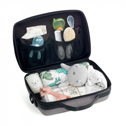 Jané Cross Bag t34 jet preto Pasta do bebê