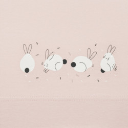 Sábana Estampada Rabbit Rosa Sonpetit 50 cm