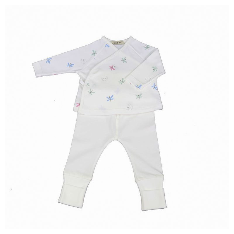 Conjunto Doublet & Gaiter Sonpetit LIBÉLULAS-Algodão Orgânico
