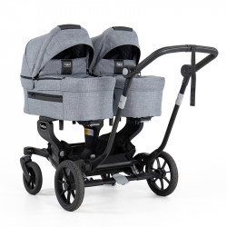 Carrinho Twin Emmaljunga NXT Twin lounge cinzento