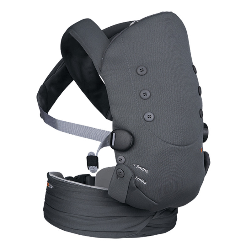 Mochila Portabebés BeSafe Newborn Haven anthracite forest