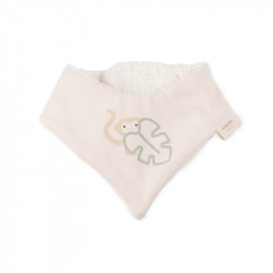 Bandana Bonjourbébé Monstera Monkey camel