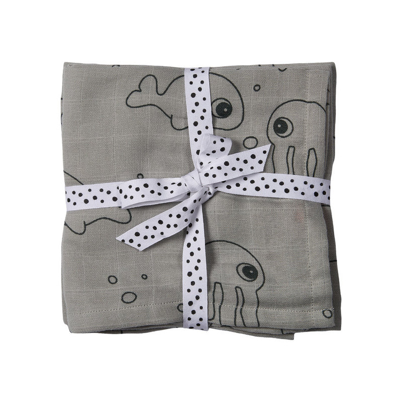 Pack 2 Muslins DONE BY DEER Amigos do Mar