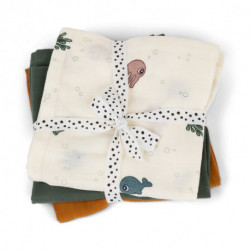 Muselinas Done By Deer Sea Friends Pack 3 uds