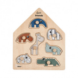 Puzzle de Madera Done By Deer Friends