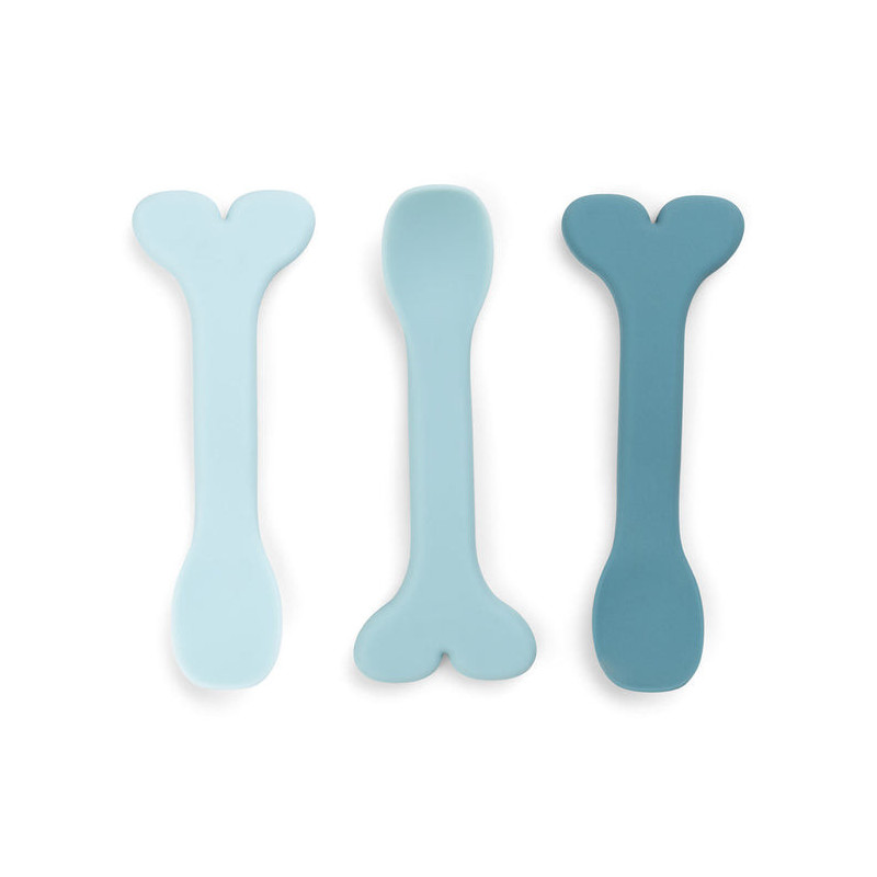 Pacote de 3 colheres de silicone DONE BY DEER Wally