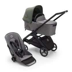 Preto cinza Melange Floresta Verde