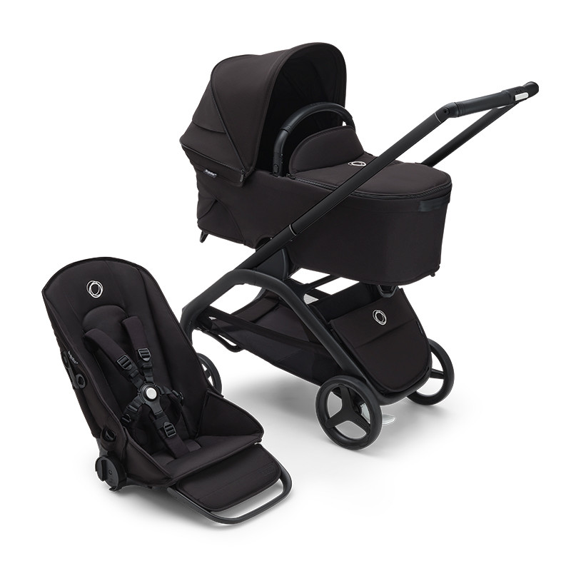 Cochecito 2 Piezas Bugaboo Dragonfly Negro Medianoche