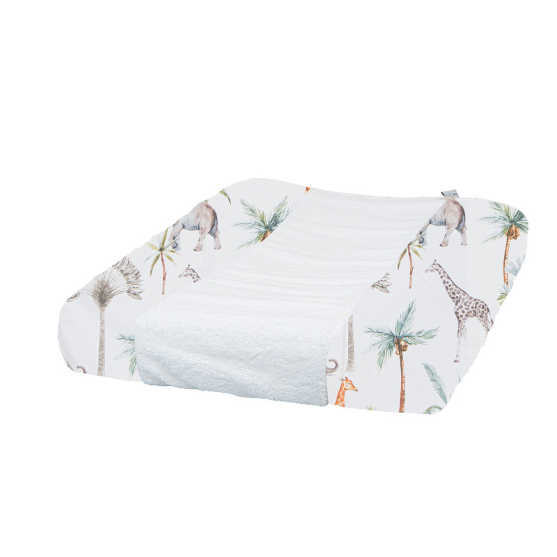Funda para Cambiador Bimbidreams África con Rizo 50x70
