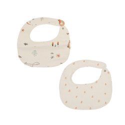 Pack 2 Bibs Bimbidreams País das Maravilhas 19x19