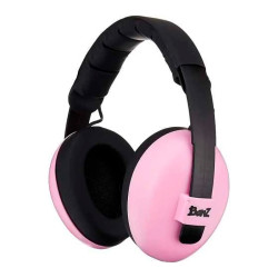 Fones de ouvido antirruído para bebês Banz rosa