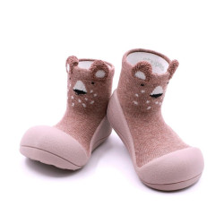 Calzado para Bebé Attipas Bear Beige