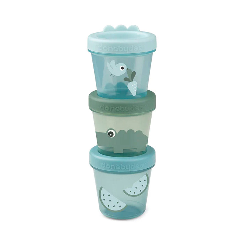 Recipientes para alimentos DONE BY DEER Croco